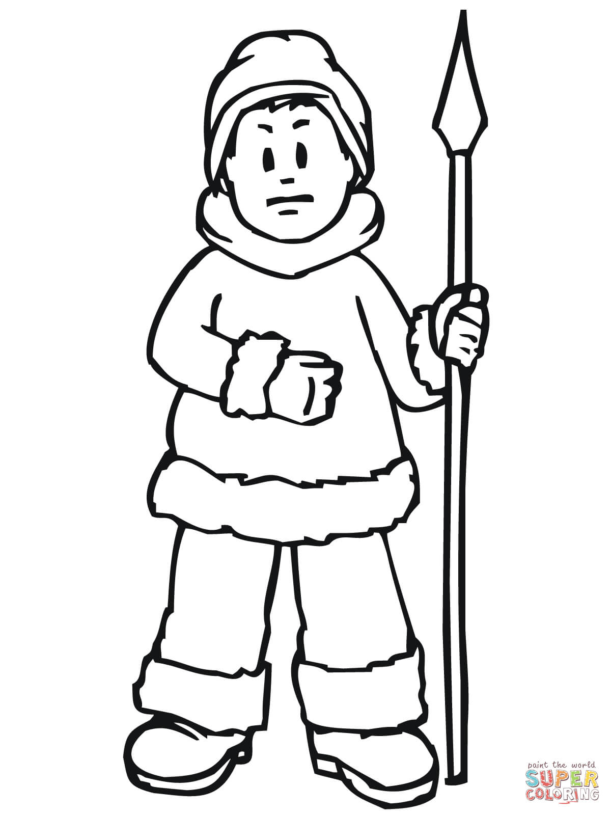 Beautiful Eskimo Coloring Page Inuit Pages Free 1200x1600 Beautiful Eskimo Coloring Page Inuit Pages Free
