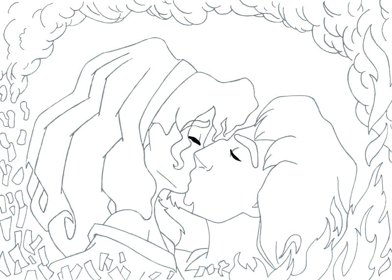 800x571 Esmeralda Dancing With Djali In The Hunchback Of Notre Dame