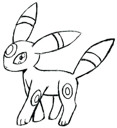 Umbreon Coloring Pages Coloring Pages Mobile Coloring Coloring 409x450 Umbreon Coloring Pages Coloring Pages Mobile Coloring Coloring