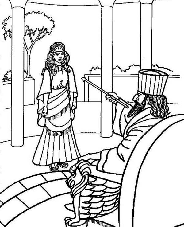 Queen Esther Coloring Page Coloring Pages For Free 600x739 Queen Esther Coloring Page Coloring Pages For Free