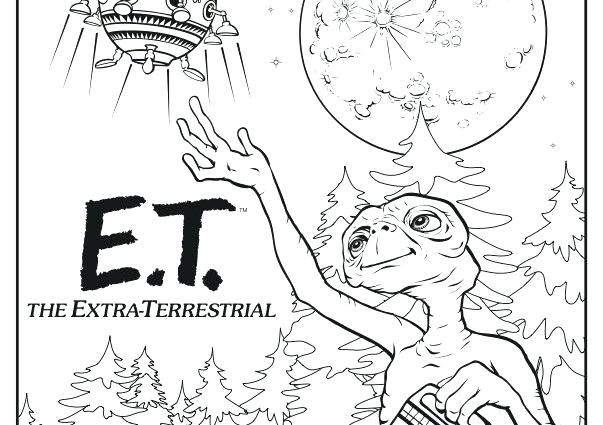 Et Coloring Pages X Coloring Pages Online Flowers 603x425 Et Coloring Pages X Coloring Pages Online Flowers