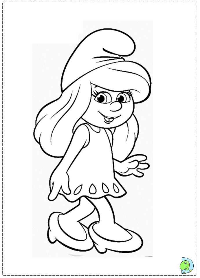 The Smurfs Coloring Pages 691x960 The Smurfs Coloring Pages