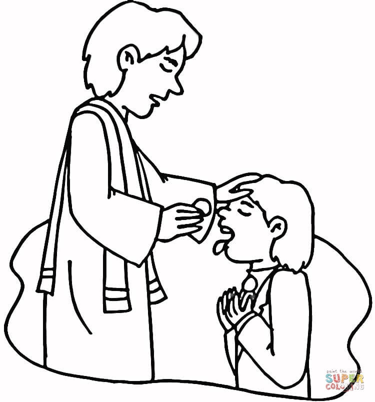 750x804 Communion Coloring Page Free Printable Coloring Pages