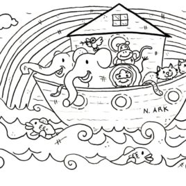 Christian Coloring Pages Free All About Coloring Pages 268x268 Christian Coloring Pages Free All About Coloring Pages