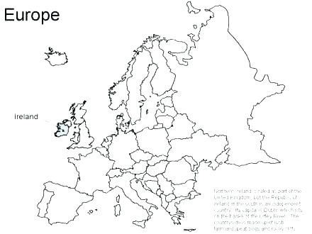 Europe Map Coloring Page at GetColorings.com | Free printable colorings ...