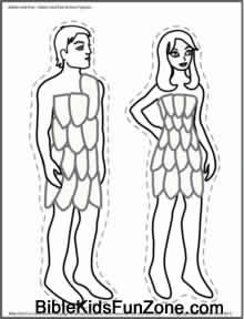 220x288 Top 70 Adam And Eve Coloring Pages