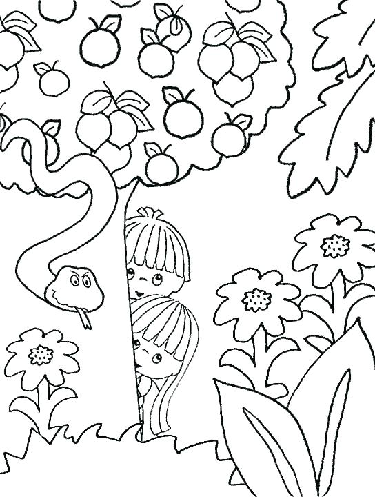 544x720 Adam And Eve Coloring Page Together With Good And Eve Coloring