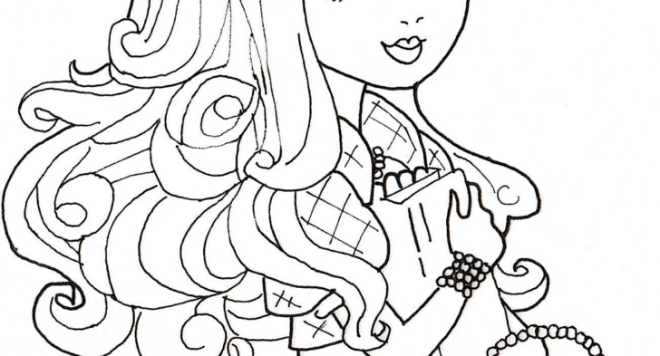 Ever After High Apple White Coloring Pages