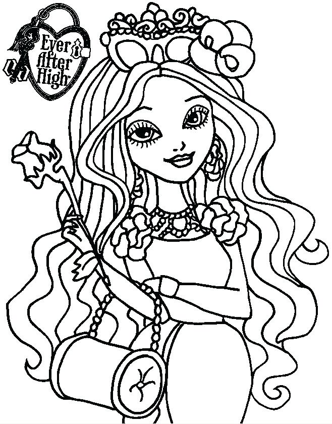 658x840 Ever After High Briar Beauty Coloring Pages Briar Beauty Ever