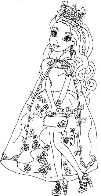 Free Printable Ever After High Coloring Pages Ashlynn Ella 331x640 Free Printable Ever After High Coloring Pages Ashlynn Ella