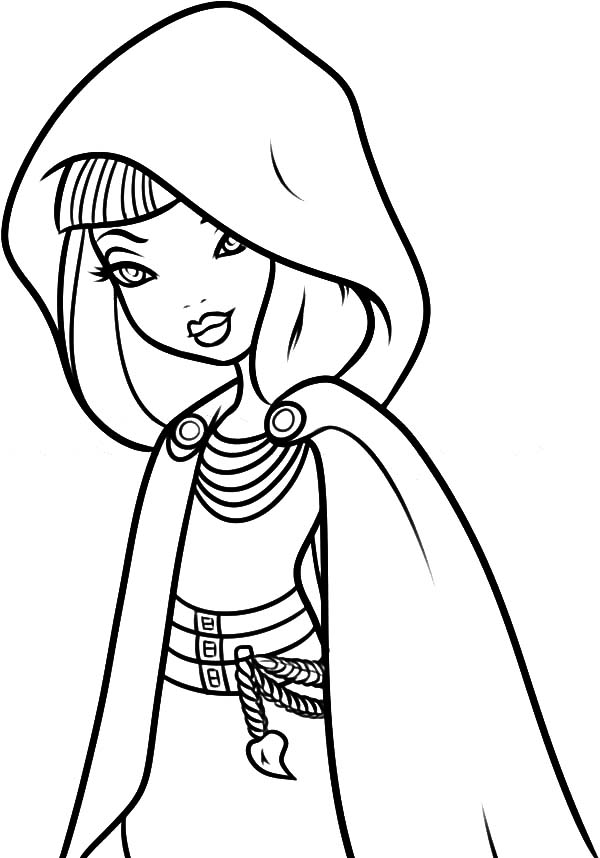 Cerise Hood Ever After High Coloring Pages 600x858 Cerise Hood Ever After High Coloring Pages