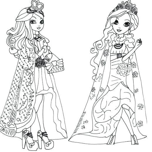 517x517 Coloring Ever After High Ever After High Coloring Pages Apple