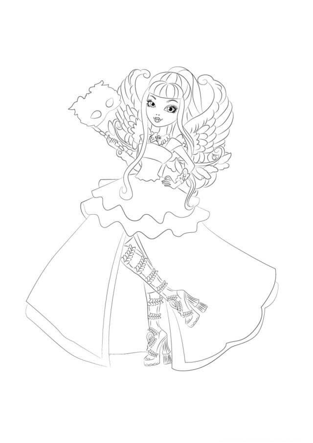 640x906 Ever After High Coloring Pages 8 Coloring Pages For Kids