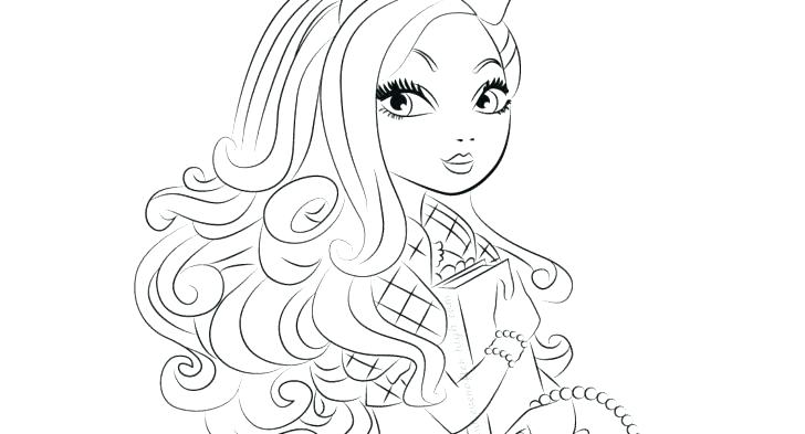 728x393 Apple White Coloring Pages