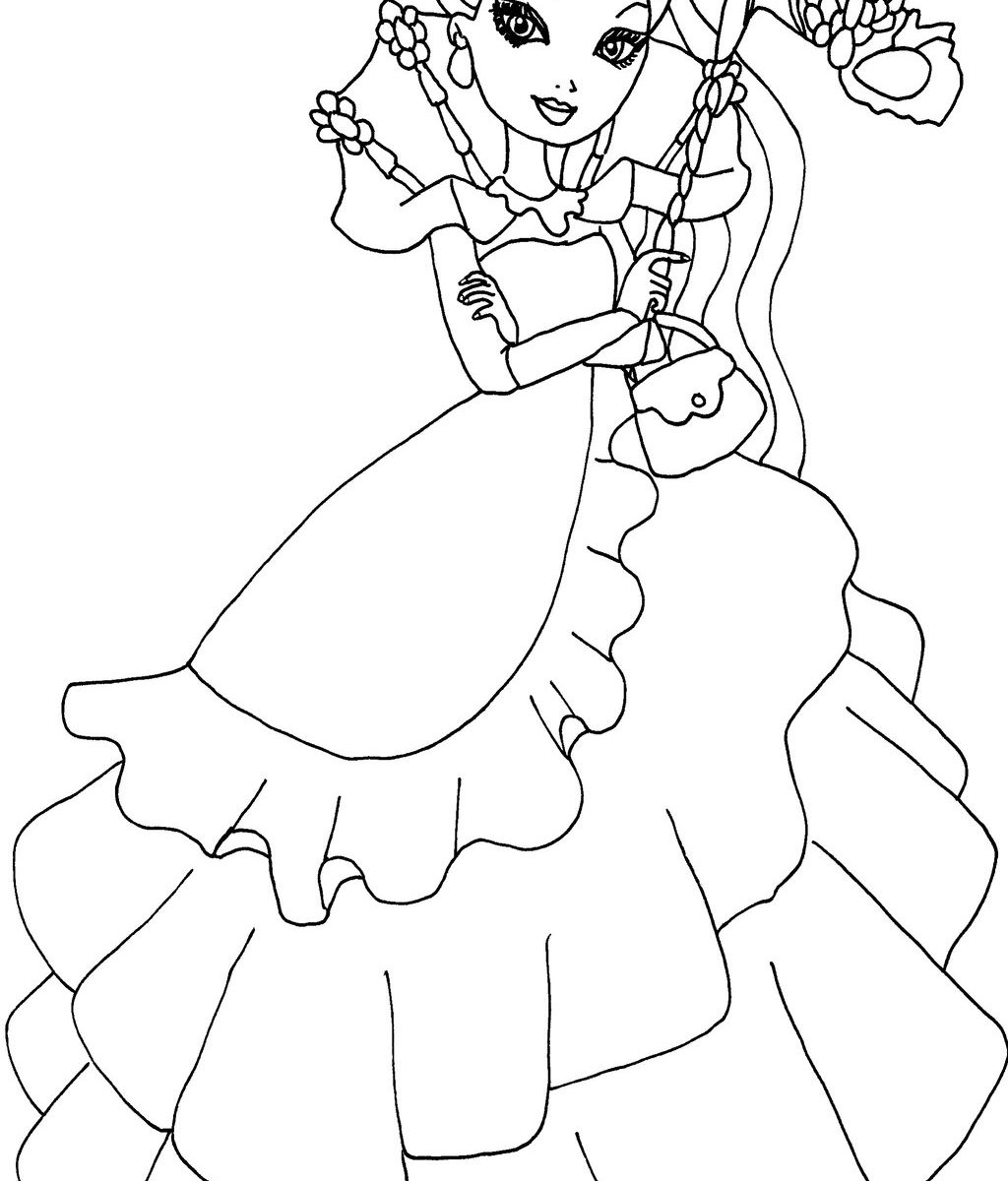 1024x1200 Ever After High Coloring Pages Breathtaking For Kids Way Too