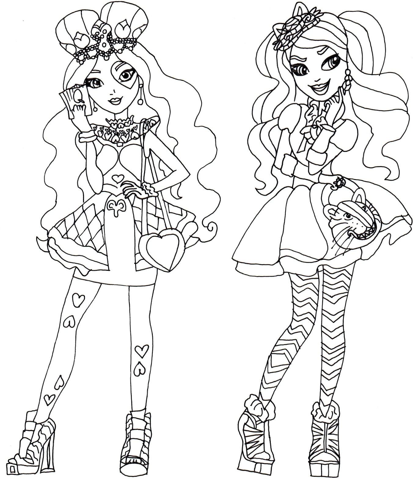 1365x1600 Ever After High Coloring Pages Fresh Ever After High Raven
