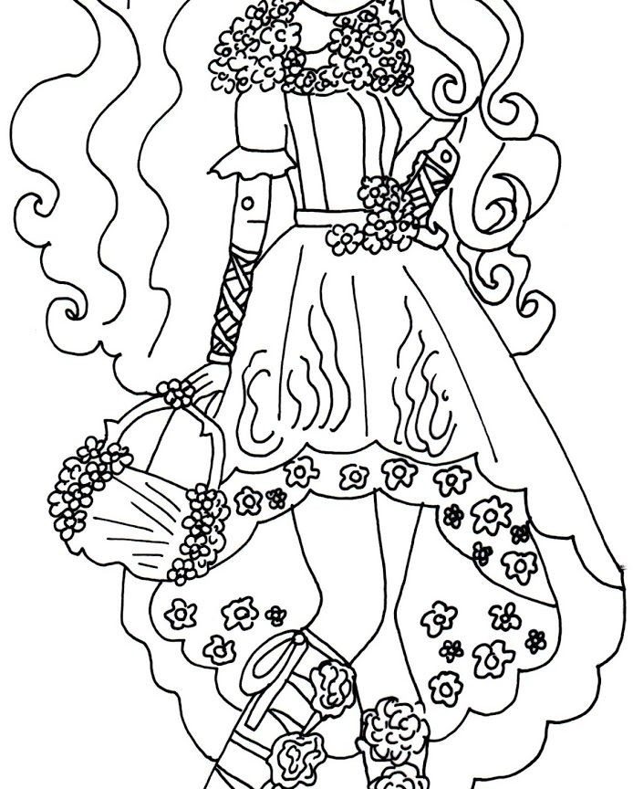 694x864 Everr High Coloring Pages For Kids Colouring Kitty Cheshire Raven