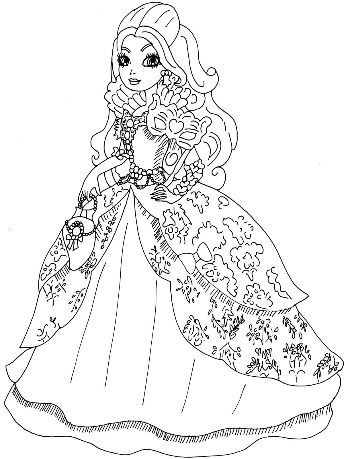 Ever After High Coloring Page Acpra Pages Lizzie Hearts Dragon 1200x1600 Ever After High Coloring Page Acpra Pages Lizzie Hearts Dragon