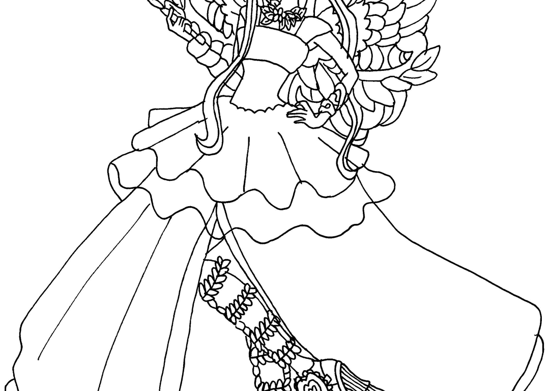 Ever After High Coloring Pages For Kidsng Raven Queen Cerise Hood 1081x768 Ever After High Coloring Pages For Kidsng Raven Queen Cerise Hood