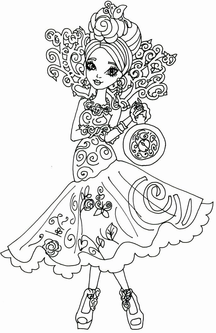 Ever After High Lizzie Hearts Coloring Pages Pics Ever After High 687x1060 Ever After High Lizzie Hearts Coloring Pages Pics Ever After High