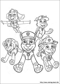 236x330 Everest Paw Patrol Coloring Page Elichai's 4th Birthday