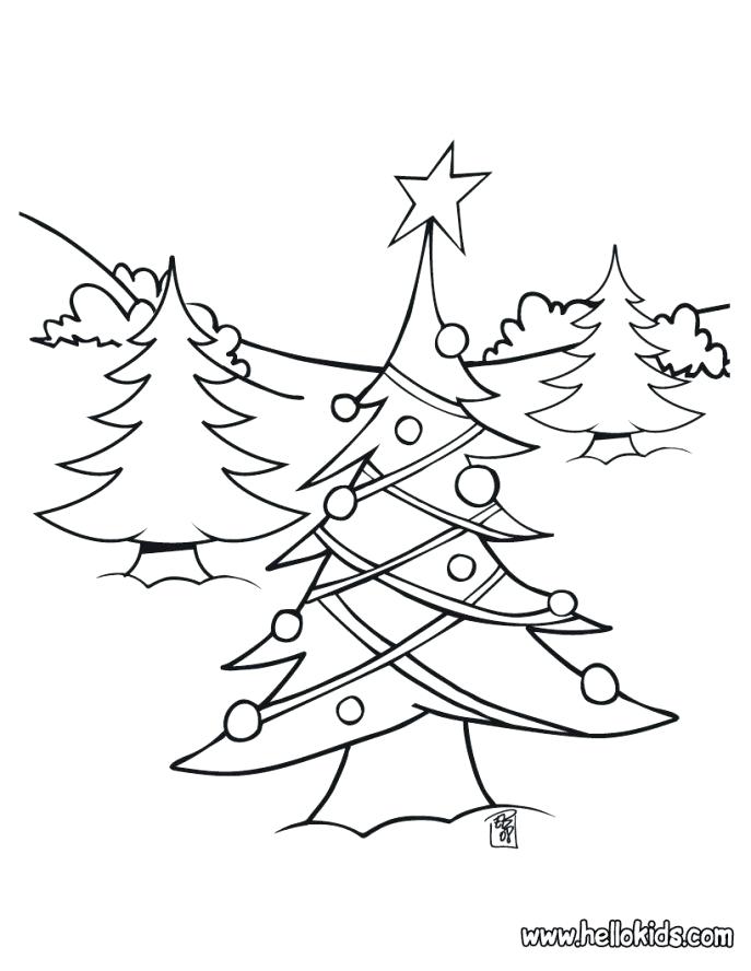 Coloring Sheets Christmas Tree Coloring Page Best Coloring Pages 687x888 Coloring Sheets Christmas Tree Coloring Page Best Coloring Pages