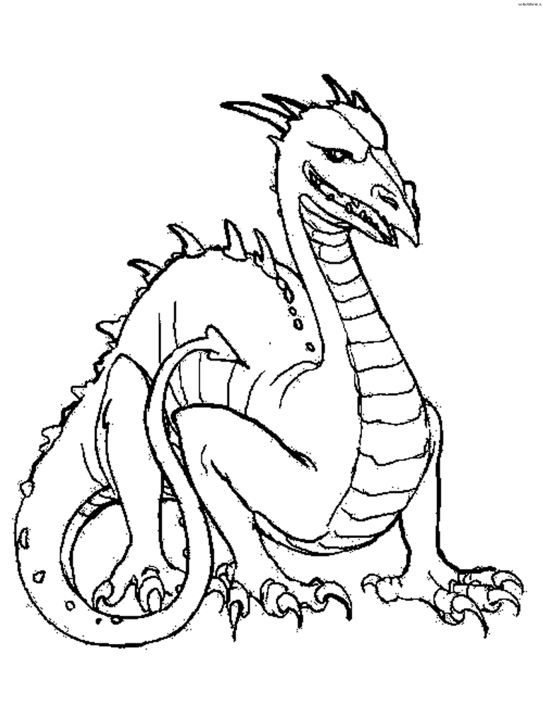 768x1024 Cool Adult Dragon Coloring Pages For Adults Dragon Face Free