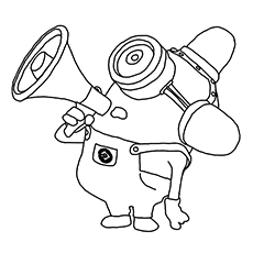 Evil Minion Coloring Pages