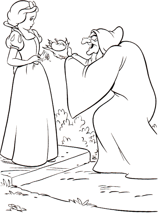 Snow White Evil Queen Coloring Pages 527x702 Snow White Evil Queen Coloring Pages