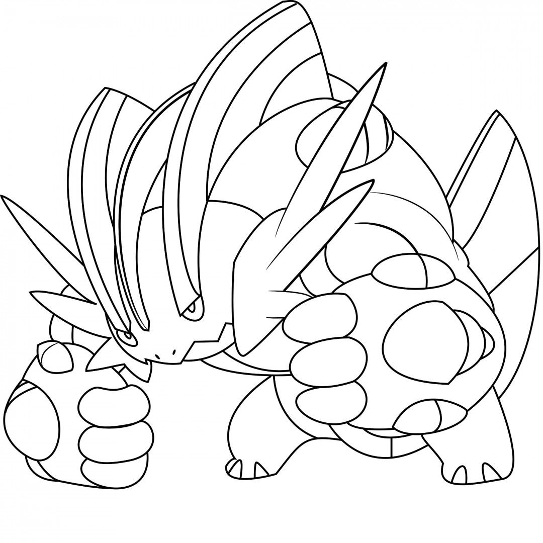 1080x1080 Httpcolorings.copokemon Mega Evolution Coloring Pages