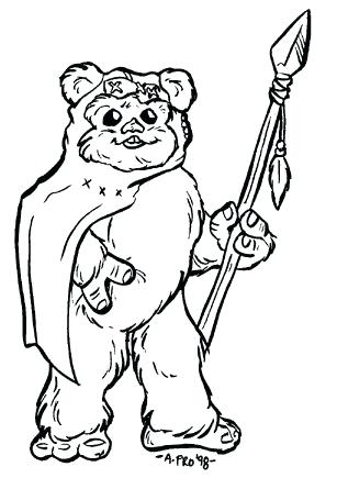 Ewok Coloring Pages Star Wars Drawings Google Search Free Ewok 307x445 Ewok Coloring Pages Star Wars Drawings Google Search Free Ewok
