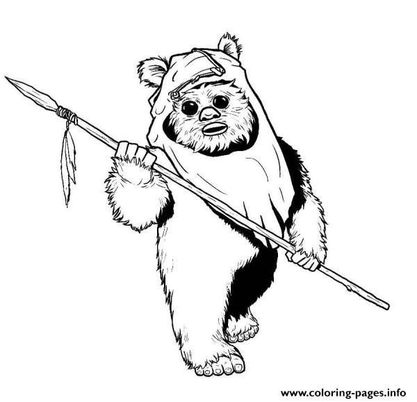 Print Star Wars Ewok Coloring Pages Mixed Stuff 2 600x578 Print Star Wars Ewok Coloring Pages Mixed Stuff 2