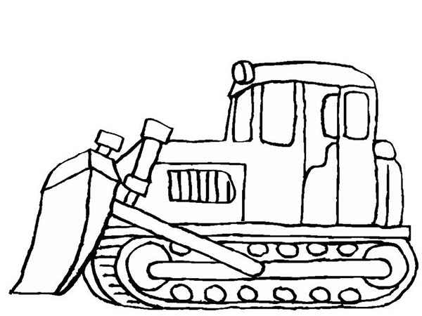 600x450 Snow Mover In Digger Coloring Page Color Luna