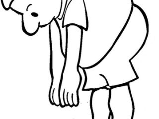 320x240 Exercise Coloring Pages Printable Doing Exercises Coloring Page