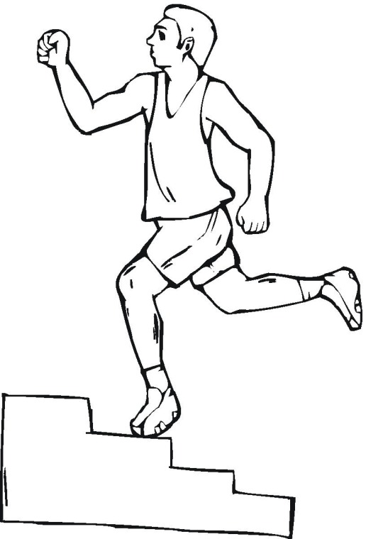516x760 Free Exercise Coloring Pages