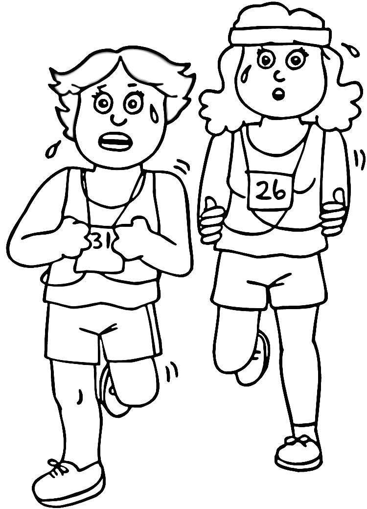 750x1039 Fitness Coloring Pages