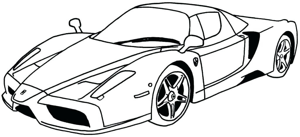 1025x468 Car Coloring Pages To Print Endearing Free Printable Car Coloring