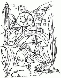 Tropical Fish Coloring Pages Color Bros 236x298 Tropical Fish Coloring Pages Color Bros