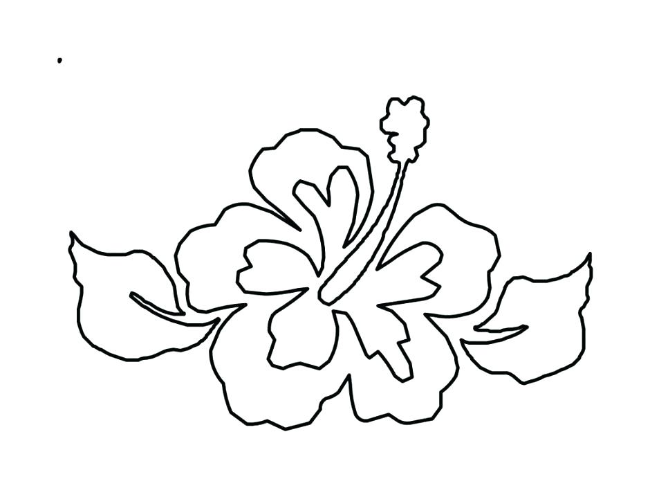 Hawaiian Flower Coloring Pages Ideal Flower Coloring Pages Print 940x705 Hawaiian Flower Coloring Pages Ideal Flower Coloring Pages Print