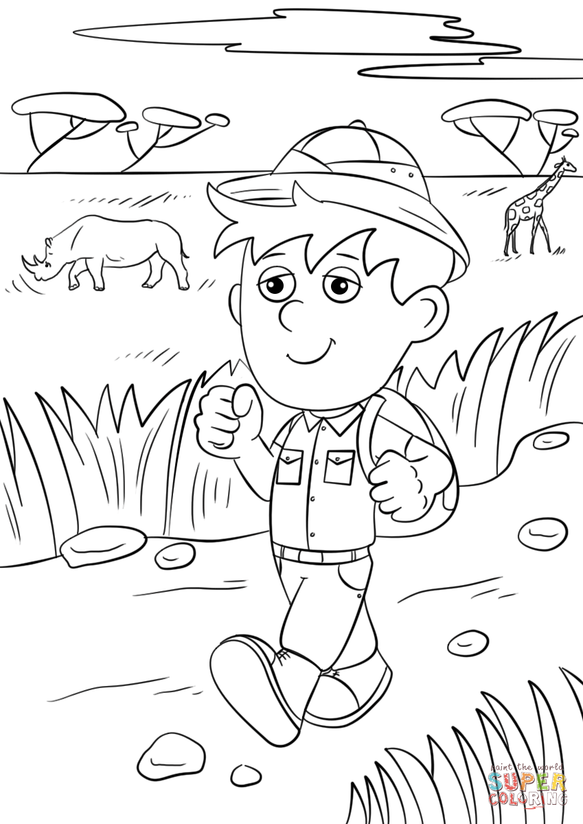 849x1200 Winning Safari Coloring Pages Printable Photos Of Amusing Safari