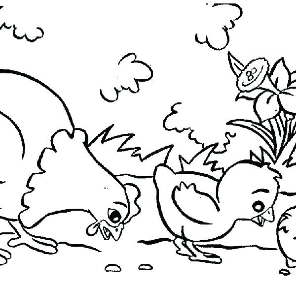 600x581 Farm Animal Coloring Pages Printable Extinct Animals Coloring