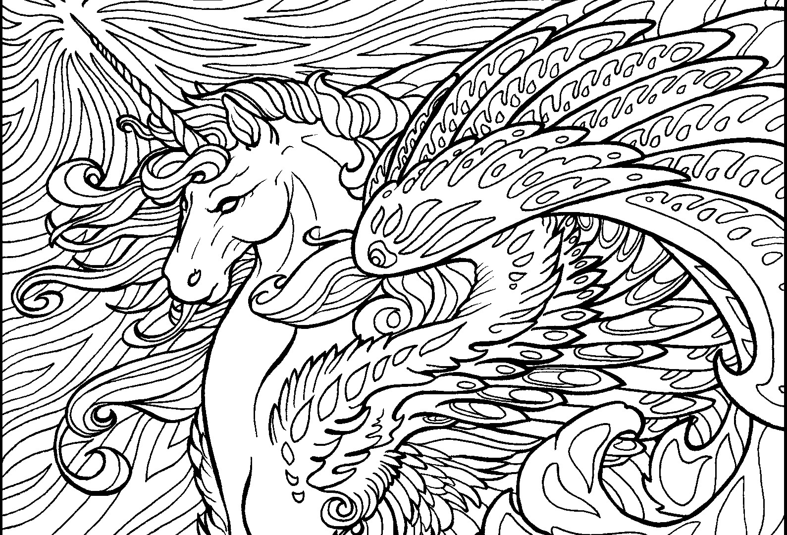 Complex Coloring Pages Of Animals Wagashiya 1589x1080 Complex Coloring Pages Of Animals Wagashiya
