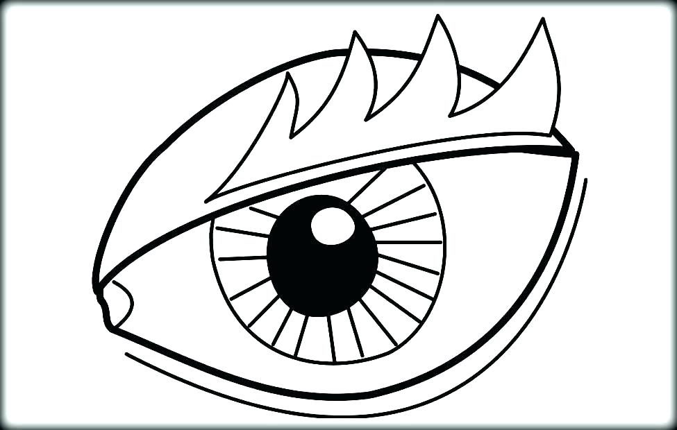 975x620 Eye Coloring Page Eyeball Coloring Page Eyeball Coloring Pages Eye