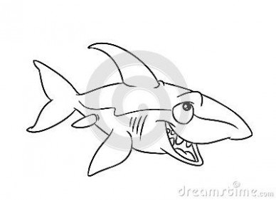 388x281 Fish Shark Illustration Coloring Pages Artwork Of Wild . @ Just