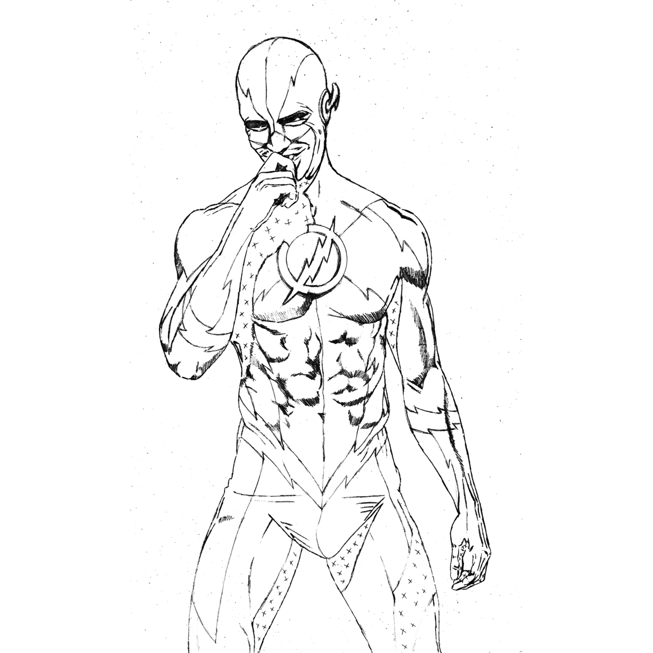 1280x1280 Flash 18 Superheroes Printable Coloring Pages For Plans