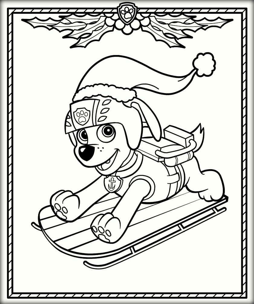 840x1006 Ryder Coloring Pages
