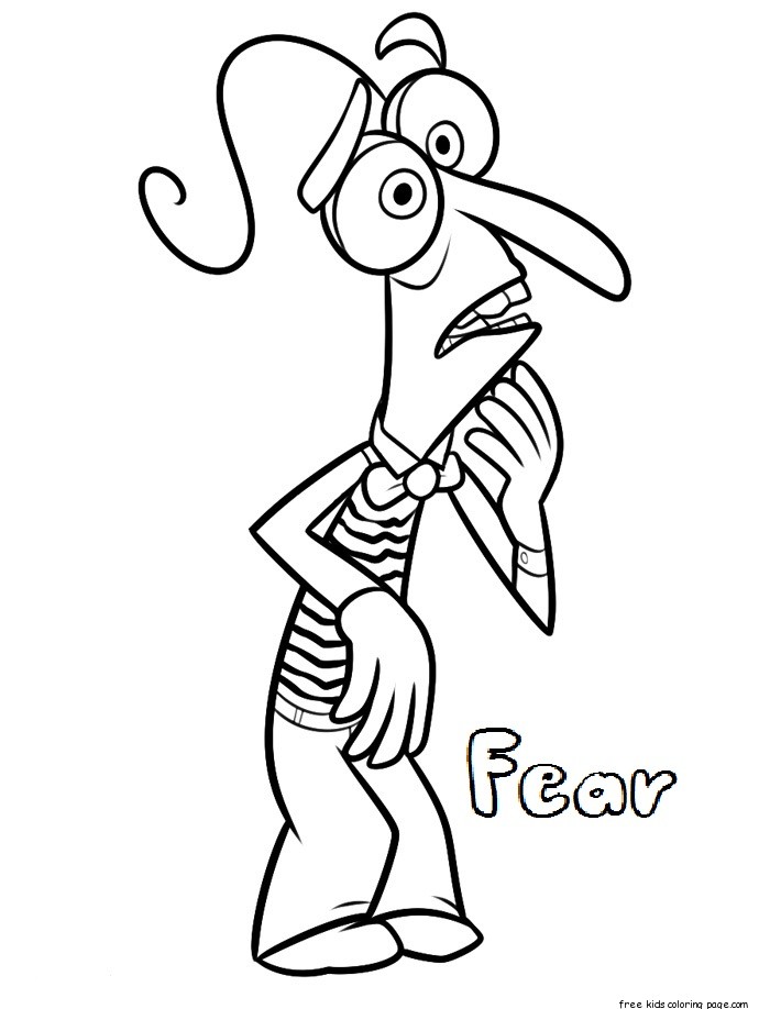 700x918 Inside Out Coloring Pages