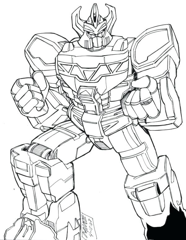 600x775 Megazord Coloring Pages Images On Power Rangers Prixducommerce