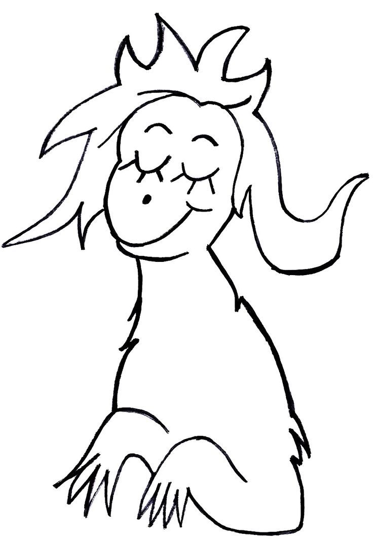 736x1062 Wocket Coloring Page