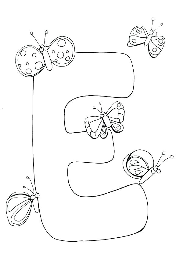 600x826 Letter E Coloring Page E Coloring Page Letter F Coloring Pages